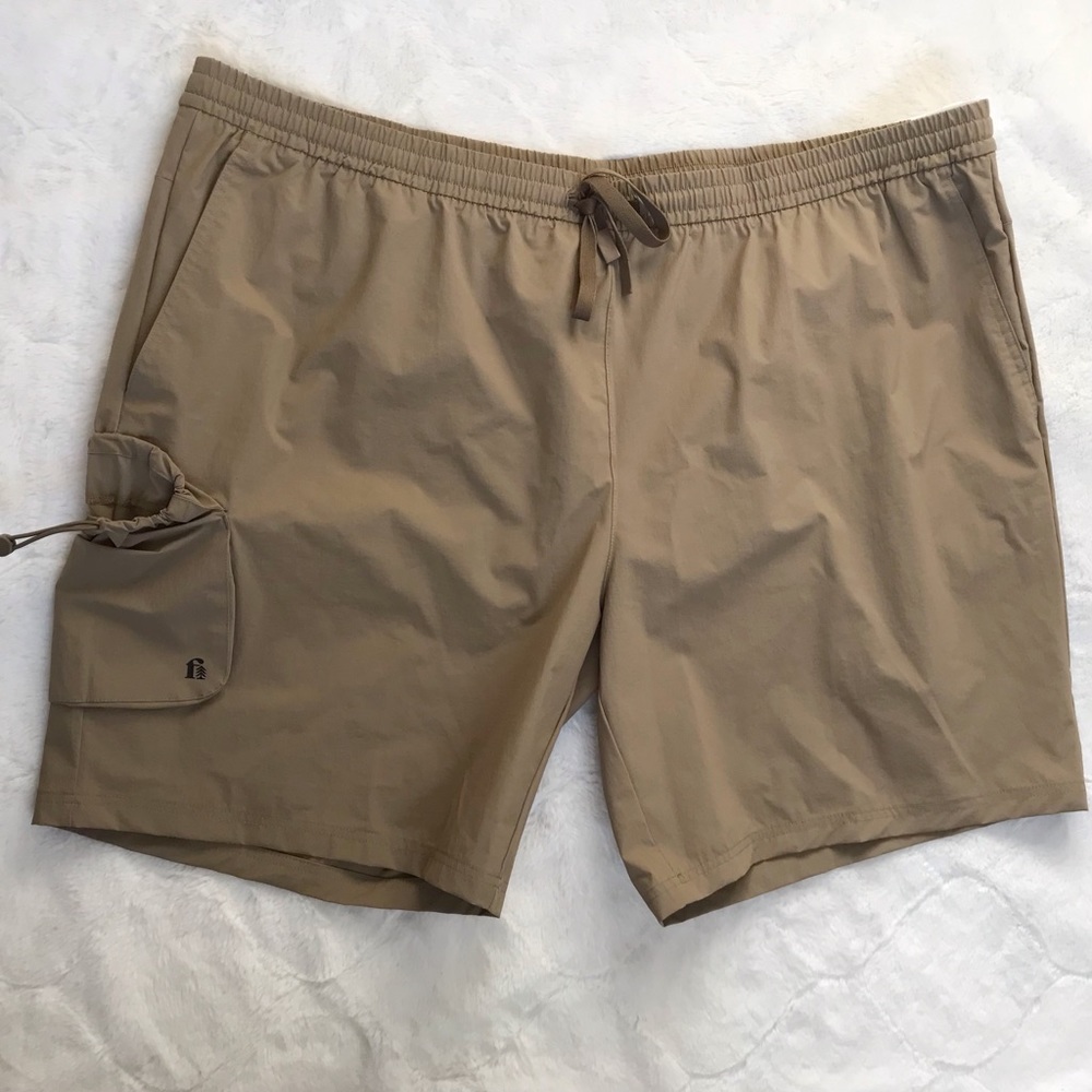 BONOBOS Fielder Cargo Short Men’s XXXL NEW Dark Khaki Adjustable Pocket Outdoor